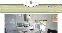 Desktop Screenshot of capitalgranite.com