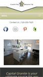 Mobile Screenshot of capitalgranite.com